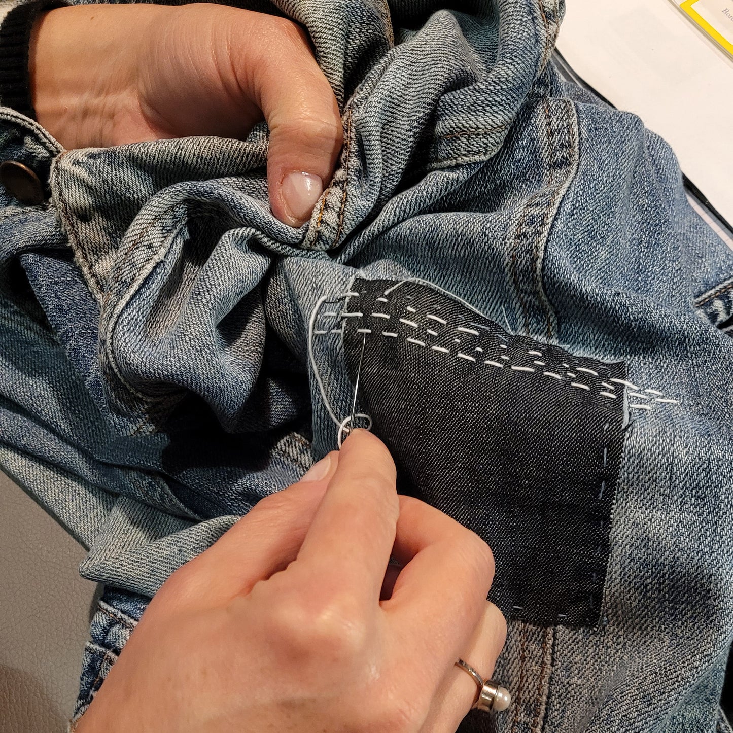 Mendful Sashiko Denim