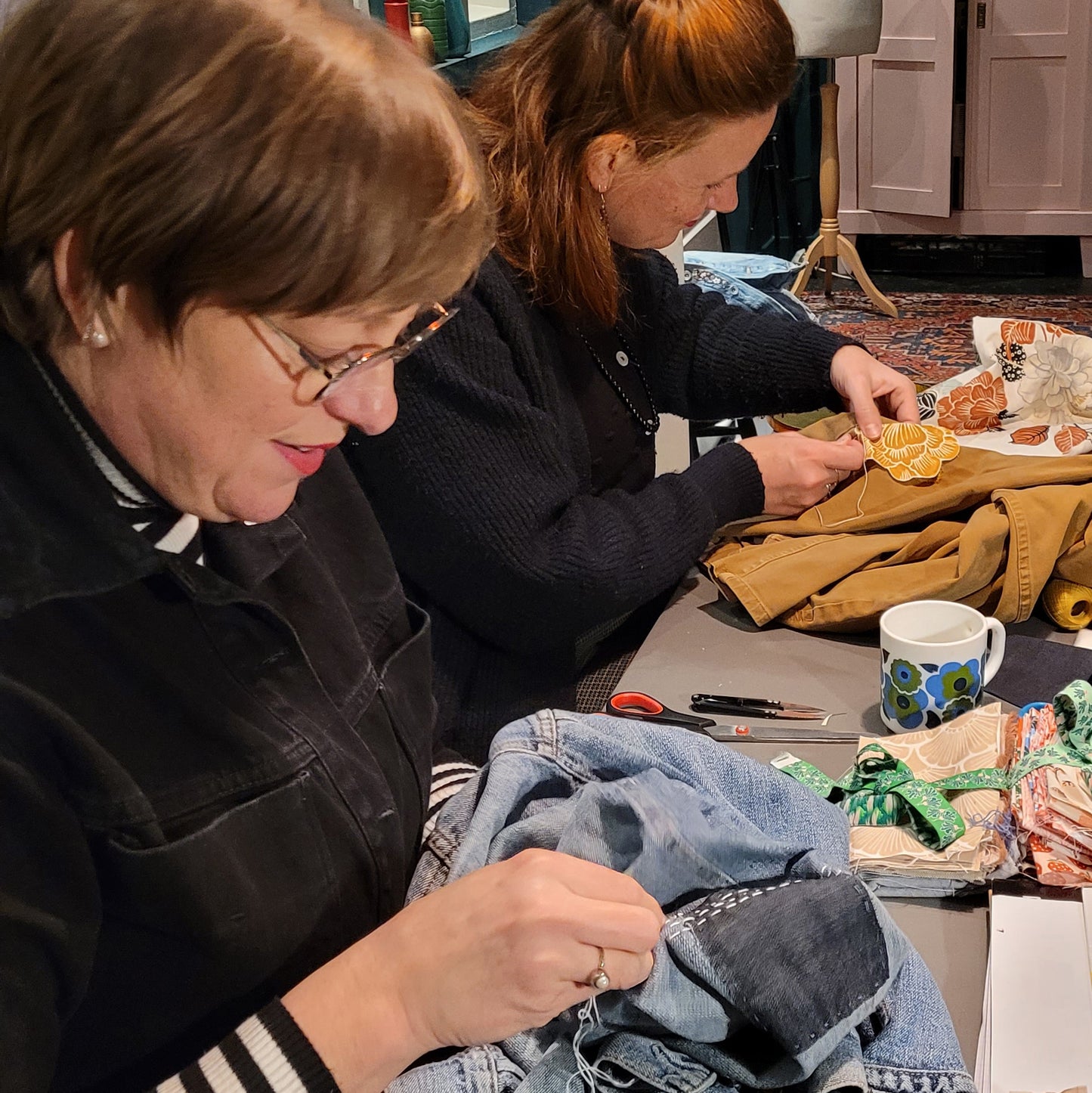 Mendful Sashiko Denim