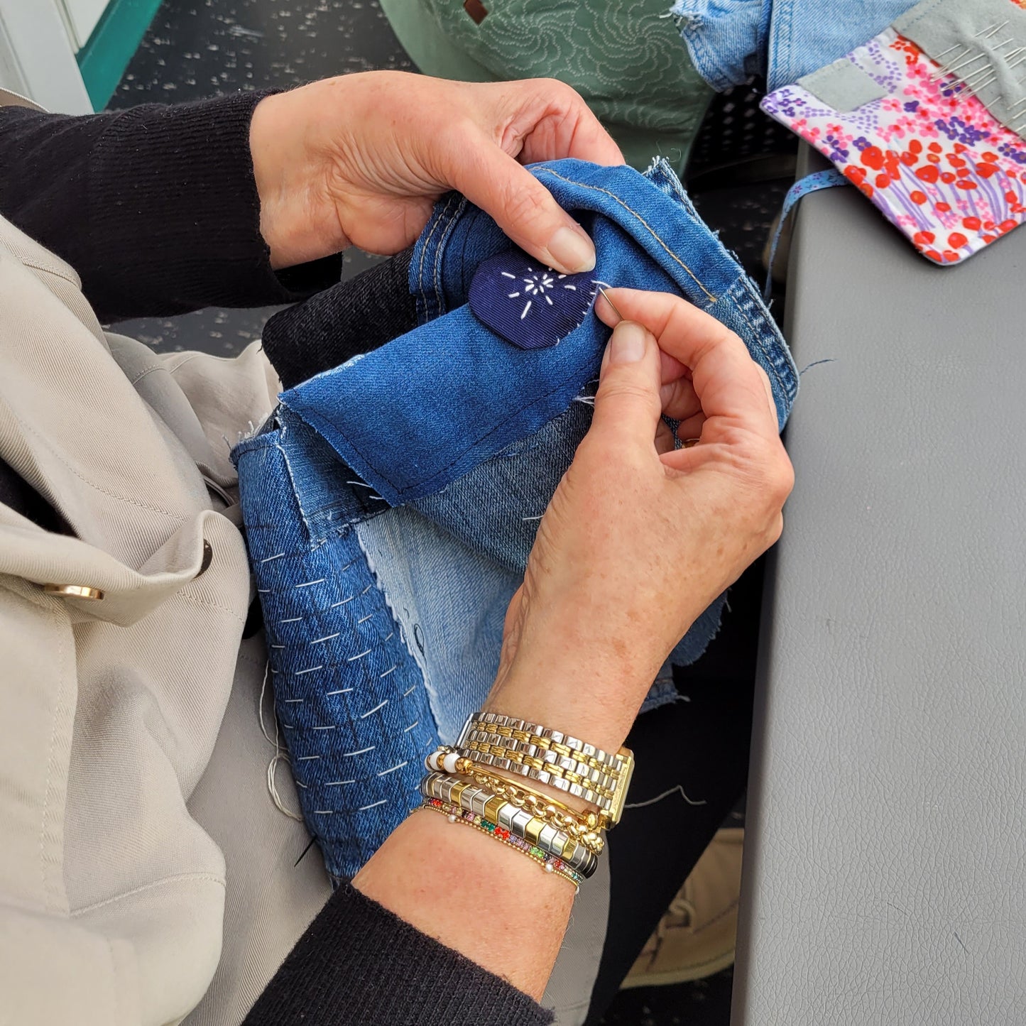 Mendful Sashiko Denim
