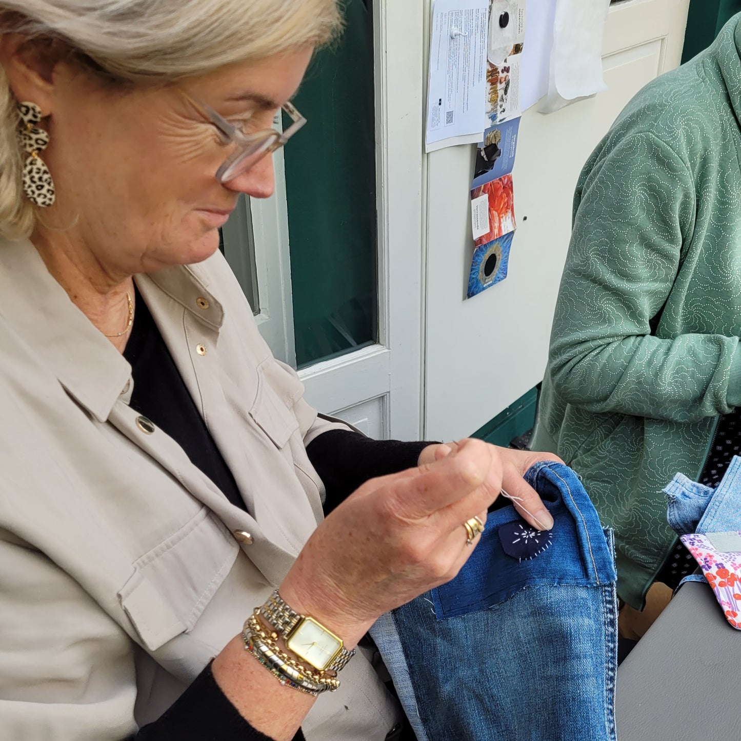 Mendful Sashiko Denim