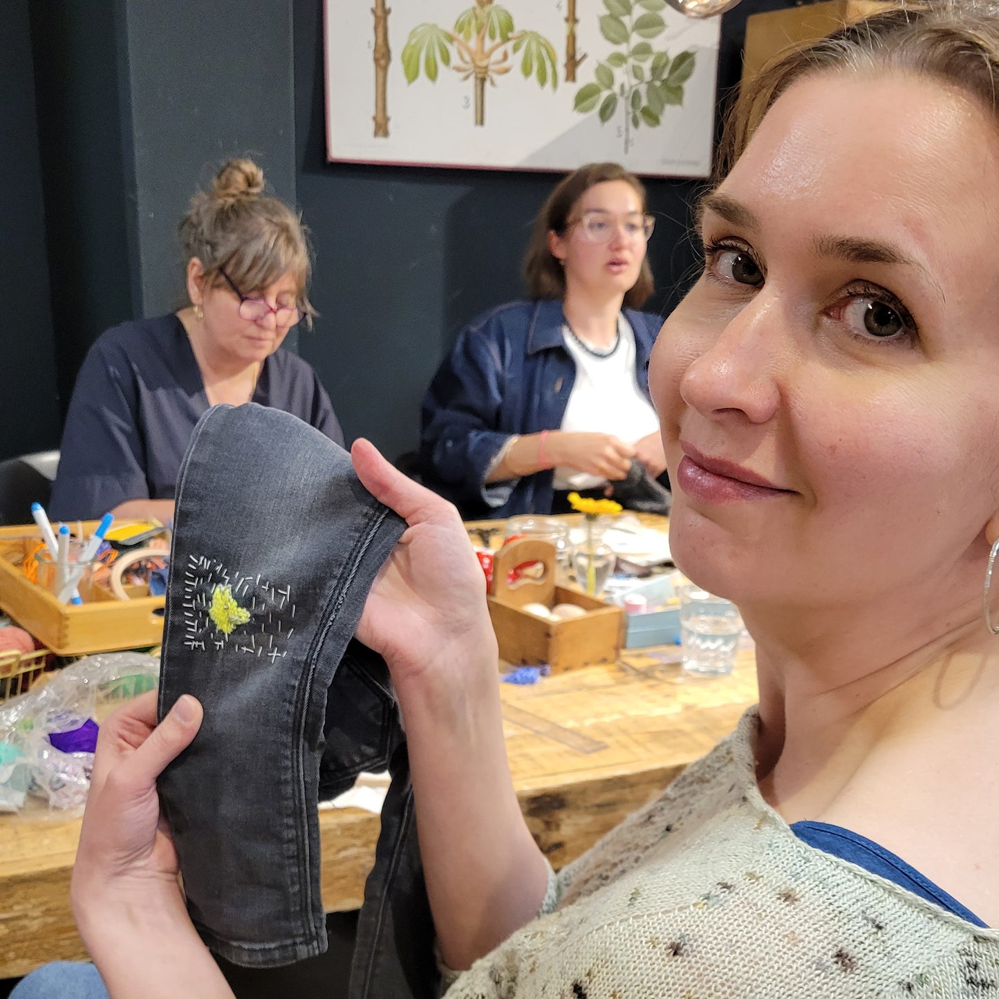 Mendful Sashiko Denim