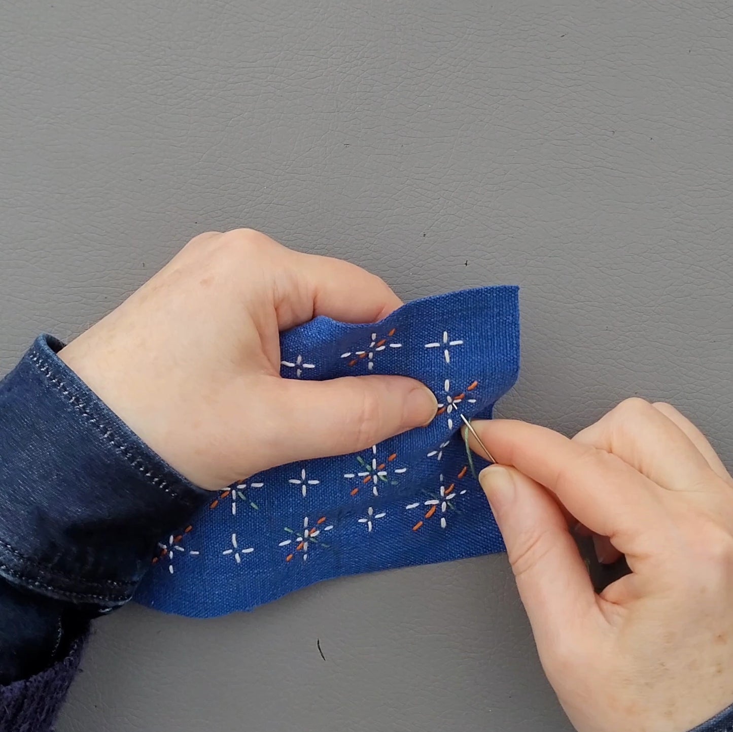 Mendful Sashiko Denim