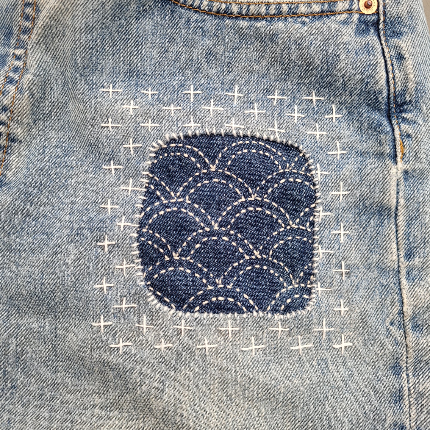 Mendful Sashiko Denim