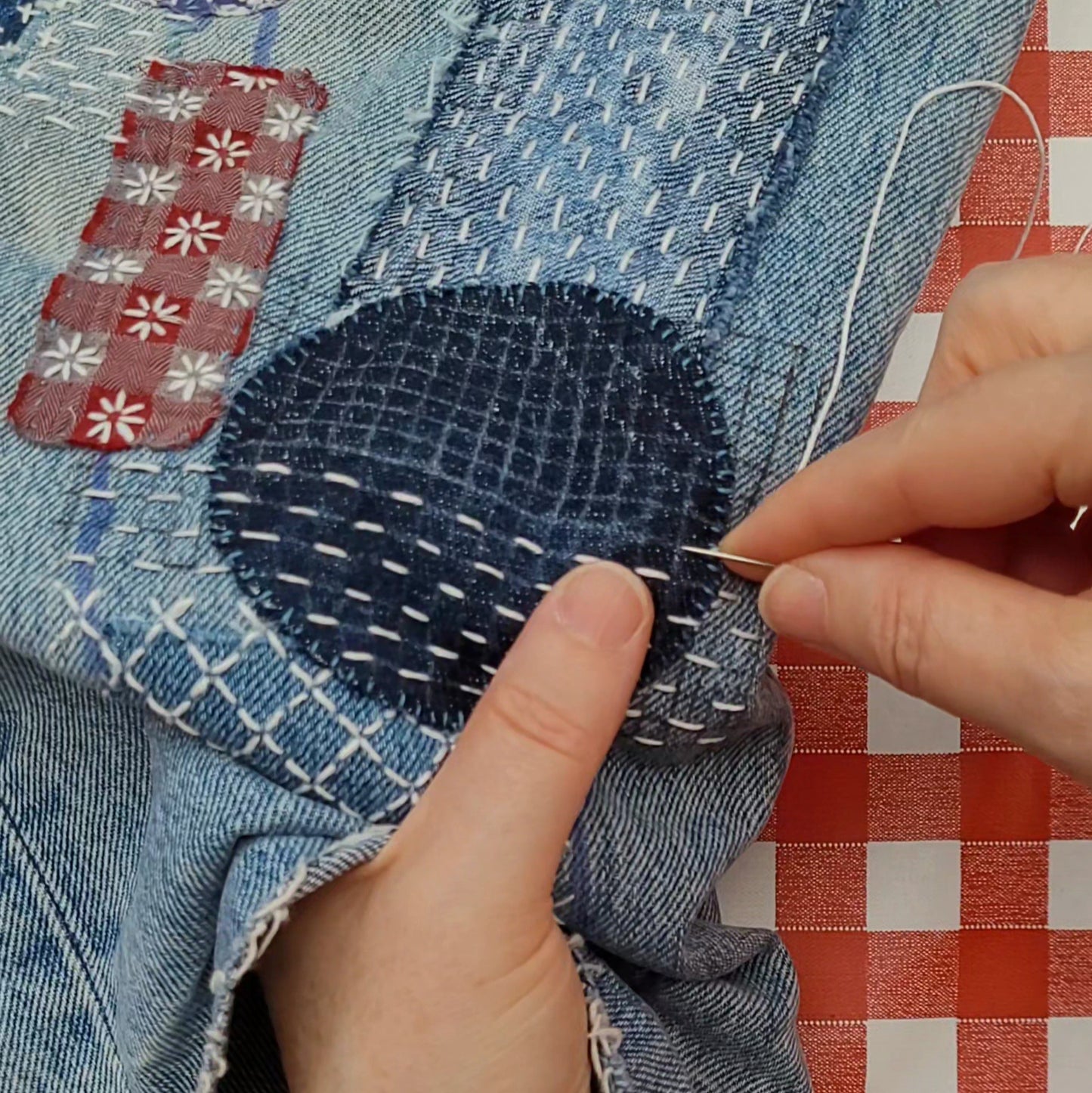 Mendful Sashiko Denim