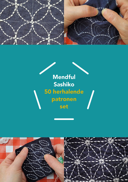Mendful Sashiko 50 Repeat Patterns Set