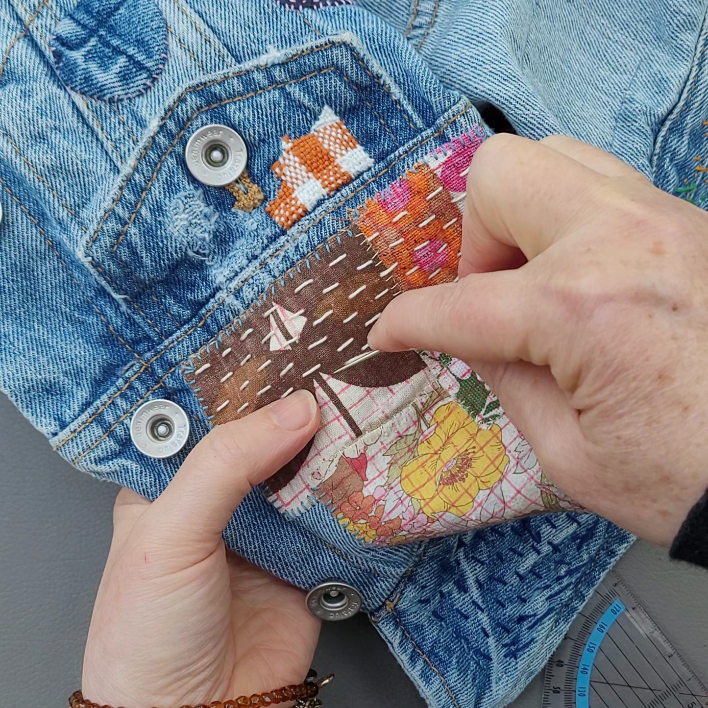 Mendful Sashiko Denim